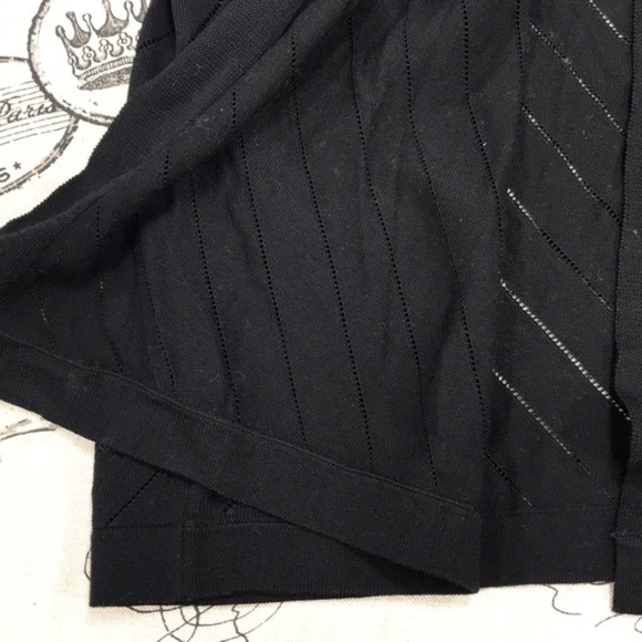 Plus Size Women's Vince Camuto Pointelle Open Fron - Picture 4 of 6